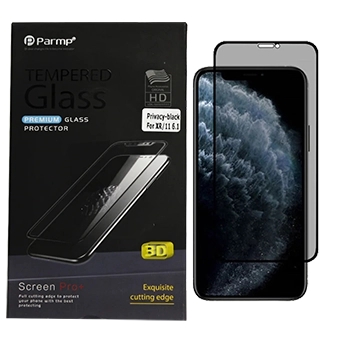 محافظ صفحه نمایش پرایوسی تمام صفحه Parmp مدل Premium مناسب برای گوشی iPhone X 